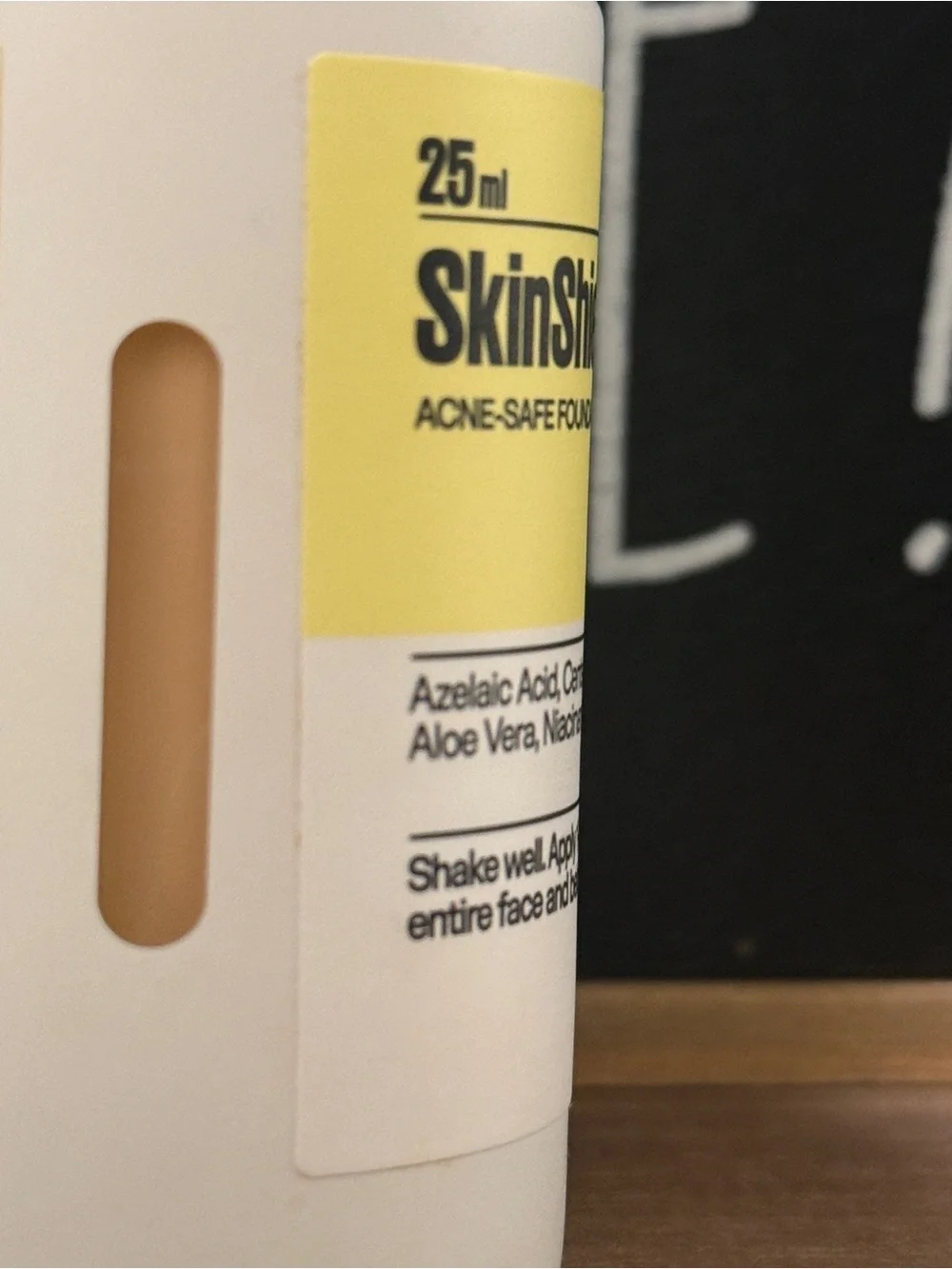 Acne-Safe Foundation - Light Yellow Shade